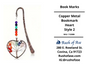Bookmarks | Copper Metal Bookmarks