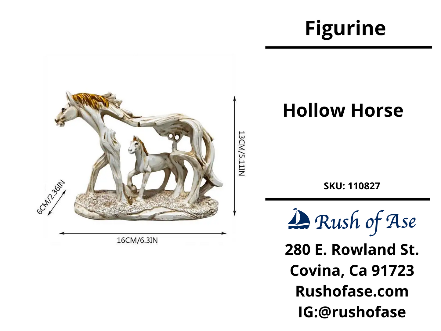 Figurine | Hollow Horse