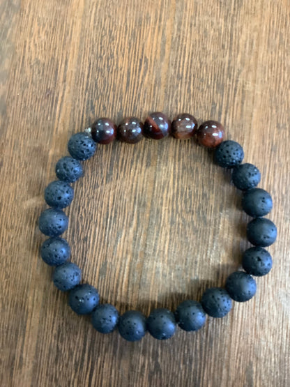 Stone Bracelet 8mm | Stretch Mix Stone Bracelet
