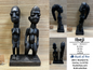 Orisa Statues | Ibeji Wood Statues - Style 1 [FREE SHIPPING USA]