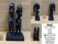 Orisa Statues | Ibeji Wood Statues - Style 1 [FREE SHIPPING USA]