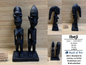 Orisa Statues | Ibeji Wood Statues - Style 1 [FREE SHIPPING USA]