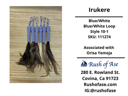 Irukere Small | Horsetail-fly-whisk | cow tail -fly-whisk  | Sheep Wool fly-whisk  [FREE SHIPPING USA]