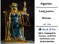 Figurine | Lady Justice Bronze