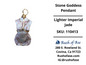Stone Goddess Pendant Necklace