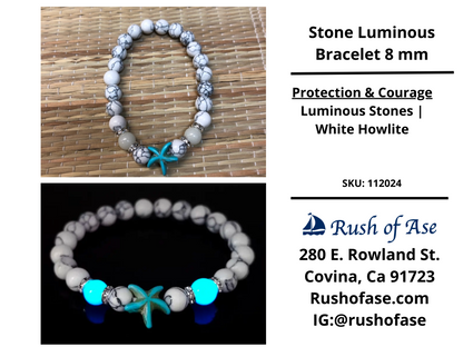 Stone Bracelet 8mm | Stone Pendants