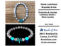 Stone Bracelet 8mm | Stone Pendants