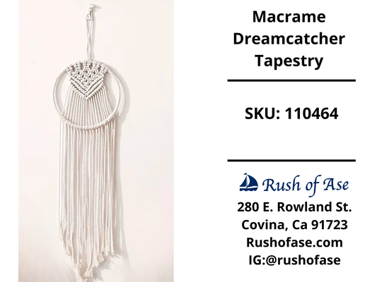 Macrame Dreamcatcher Tapestry