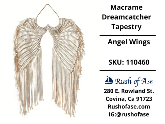 Macrame Tapestry | Angel Wings