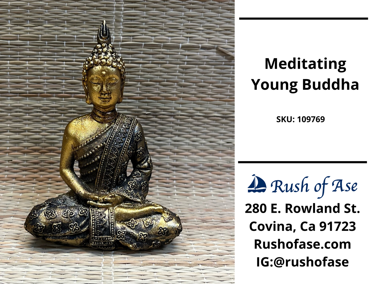 Decor | Young Buddha - Meditating, Teaching, and Praying Statues