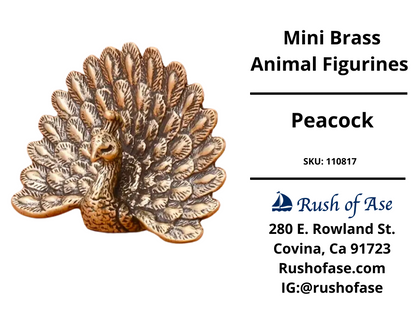 Decor | Mini Brass Animal Figurine