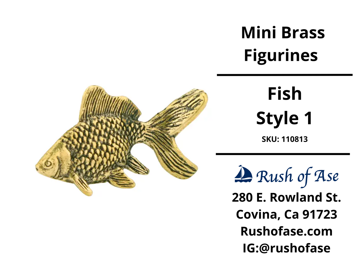 Decor | Mini Brass Animal Figurine