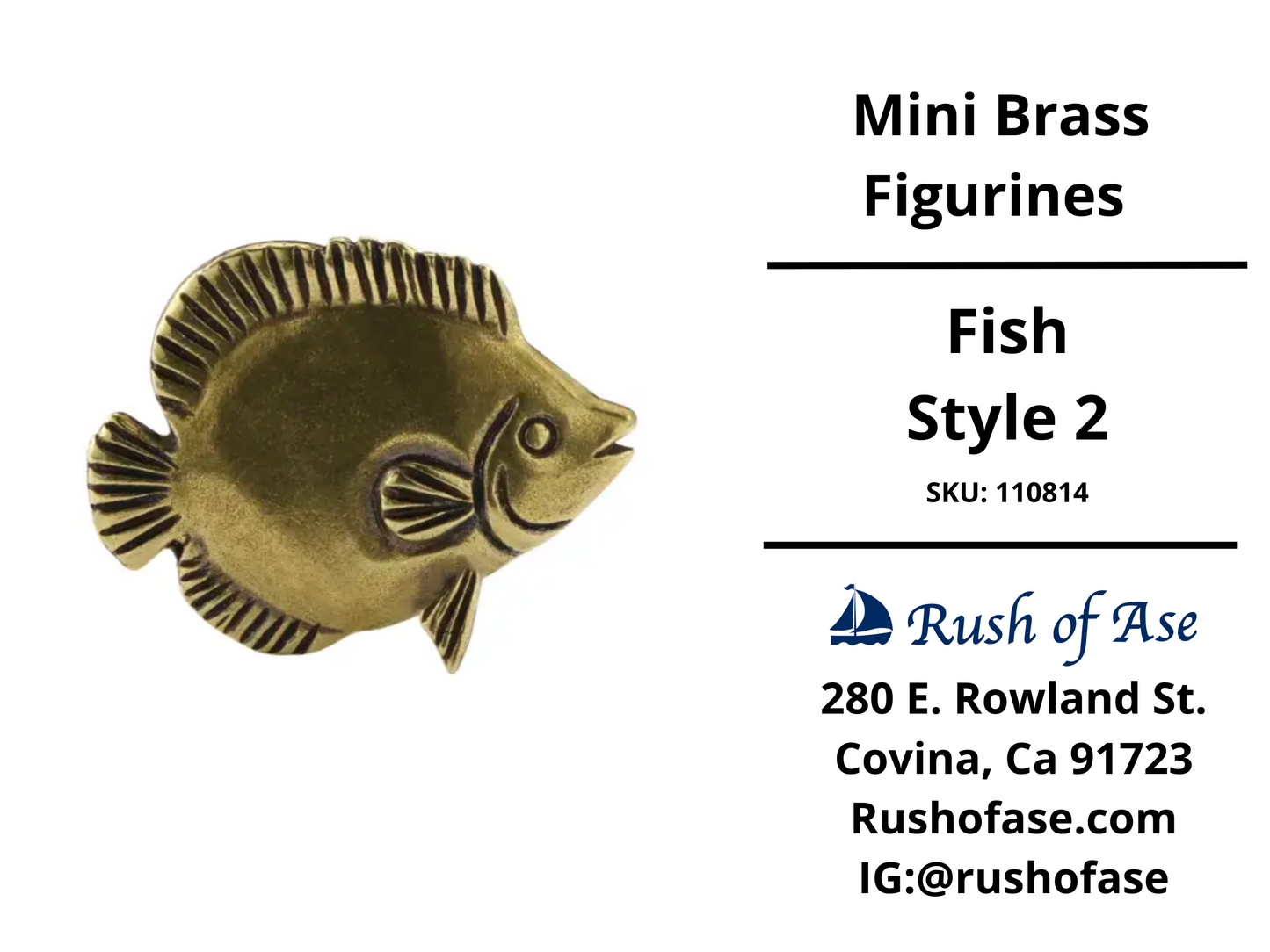 Decor | Mini Brass Animal Figurine