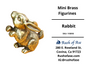Decor | Mini Brass Animal Figurine