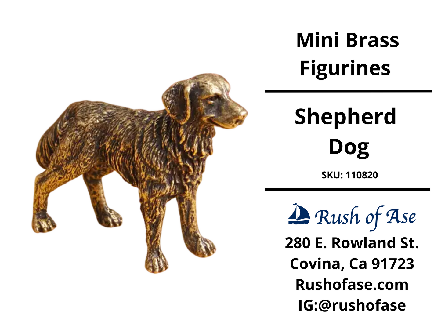 Decor | Mini Brass Animal Figurine