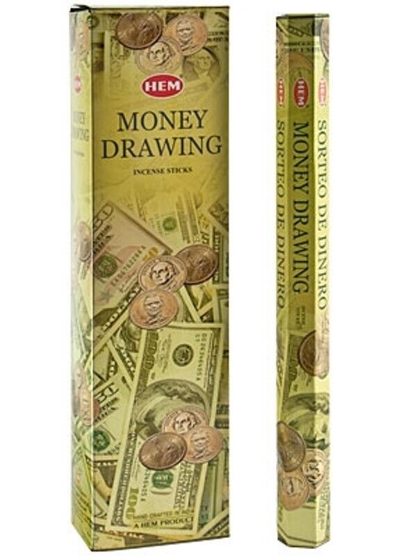 Incense Sticks | Money Drawing HEM Jumbo 16" Incense Sticks