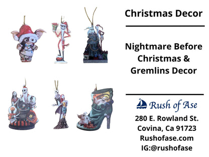 Christmas Decor | Gremlin & Nightmare Before Christmas