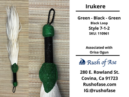 Irukere Big | Horsetail-fly-whisk | cow tail -fly-whisk  | Sheep Wool fly-whisk  [FREE SHIPPING USA]