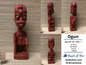 Orisa Statues | Ogun Wood Statue - Style 3R