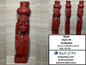 Orisa Statues | Osun Wood Statue - Style 3R [FREE SHIPPING USA]
