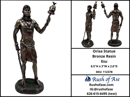 Orisa Statue | Orisa Bronze Resin Statues [FREE SHIPPING USA]
