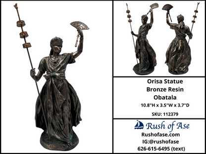 Orisa Statue | Orisa Bronze Resin Statues [FREE SHIPPING USA]