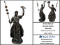 Orisa Statue | Orisa Bronze Resin Statues [FREE SHIPPING USA]