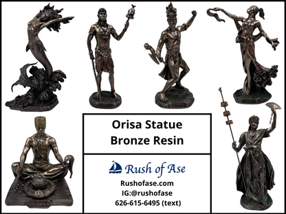 Orisa Statue | Orisa Bronze Resin Statues [FREE SHIPPING USA]