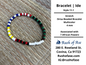Bracelets | Ide | Stretch Orisa Beaded Bracelet – Multicolor – 4mm |  7 African Powers Bracelet - Style 11-1
