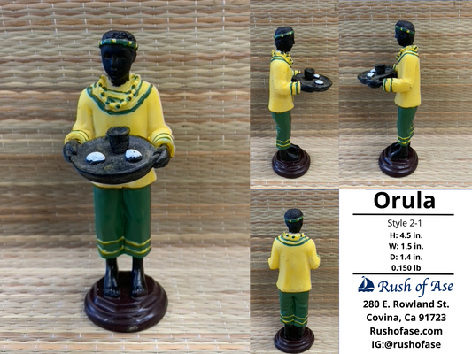 Orisa Statue | Orula Resin Statue - 4.5" | Style 2-1