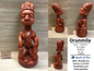 Orisa Statues | Orunmila Wood Statue - Style 1