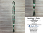 Necklaces | Orisa Multistrand Beaded Necklace with Cowries and Tassel - Green - Brown - 4mm | Orunmila – Style 1-1