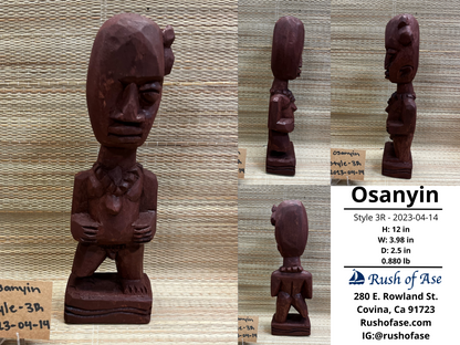 Statues | Orisa Statues | Osanyin Wood Statue - Style 3R