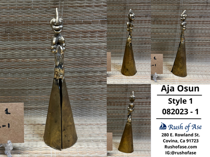 Bells | Brass Bells | Osun Brass Bell | Aja Osun [FREE SHIPPING USA]