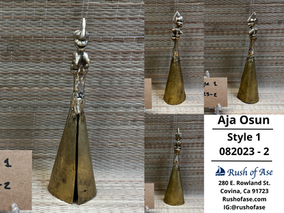 Bells | Brass Bells | Osun Brass Bell | Aja Osun [FREE SHIPPING USA]