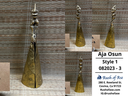 Bells | Brass Bells | Osun Brass Bell | Aja Osun [FREE SHIPPING USA]