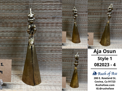 Bells | Brass Bells | Osun Brass Bell | Aja Osun [FREE SHIPPING USA]