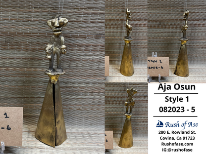 Bells | Brass Bells | Osun Brass Bell | Aja Osun [FREE SHIPPING USA]