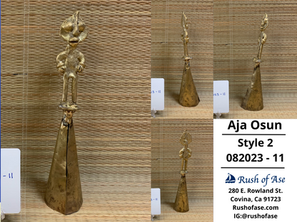 Bells | Brass Bells | Osun Brass Bell | Aja Osun [FREE SHIPPING USA]