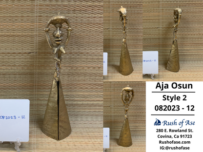Bells | Brass Bells | Osun Brass Bell | Aja Osun [FREE SHIPPING USA]