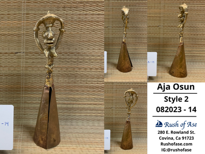 Bells | Brass Bells | Osun Brass Bell | Aja Osun [FREE SHIPPING USA]