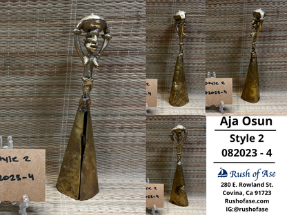 Bells | Brass Bells | Osun Brass Bell | Aja Osun [FREE SHIPPING USA]