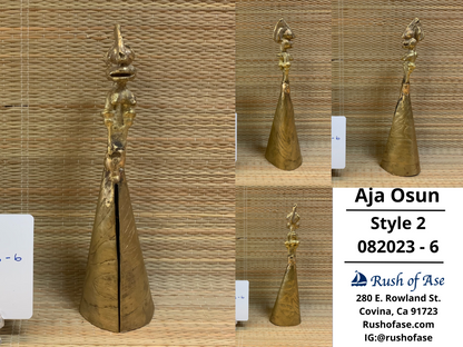 Bells | Brass Bells | Osun Brass Bell | Aja Osun [FREE SHIPPING USA]
