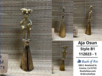 Bells | Brass Bells | Osun Brass Bell | Aja Osun [FREE SHIPPING USA]