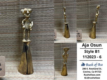 Bells | Brass Bells | Osun Brass Bell | Aja Osun [FREE SHIPPING USA]