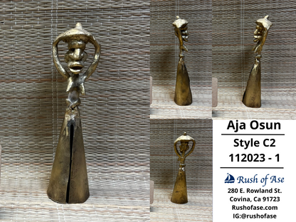 Bells | Brass Bells | Osun Brass Bell | Aja Osun [FREE SHIPPING USA]
