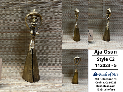 Bells | Brass Bells | Osun Brass Bell | Aja Osun [FREE SHIPPING USA]