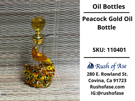 Oils | Peacock Oil Bottle