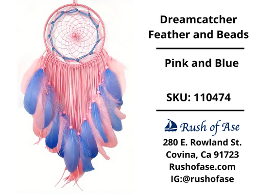 Dreamcatcher Feather and Beads