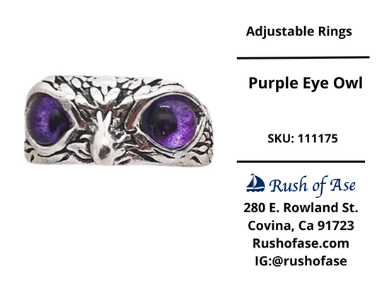 Rings | Adjustable Rings | Owl Rings